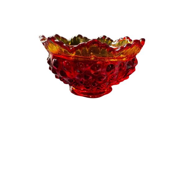 Fenton Other - Fenton Aberina Hobnail Fairy Glass Replacement Bottom